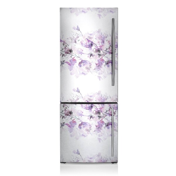 Magnetic fridge cover Floral abstraction