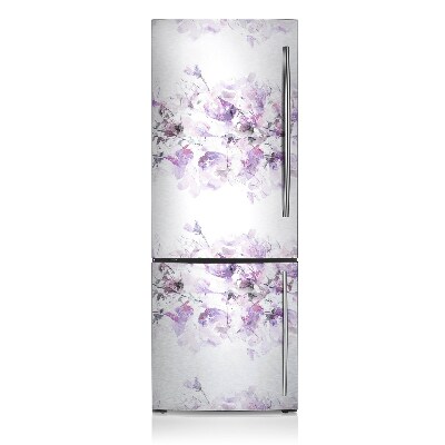 Magnetic fridge cover Floral abstraction