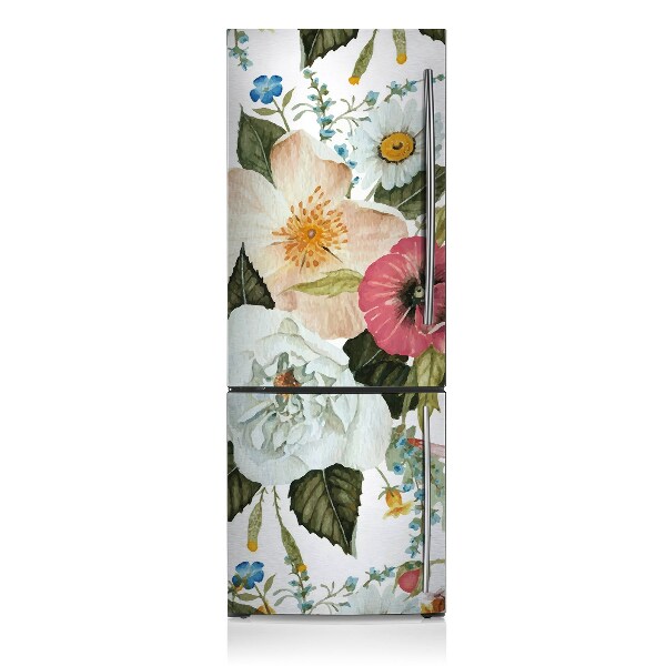 Magnetic fridge cover Field bouquet