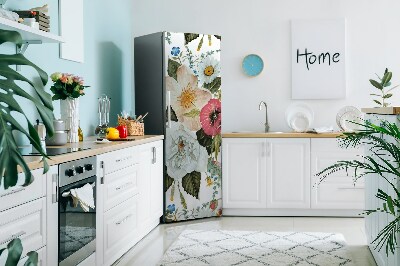 Magnetic fridge cover Field bouquet