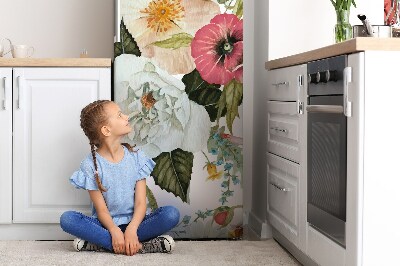 Magnetic fridge cover Field bouquet