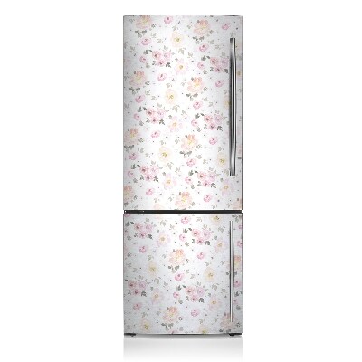 Magnetic fridge cover Watercolor flowers