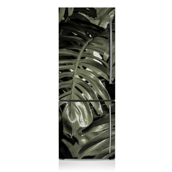 Magnetic fridge cover Banana leaves