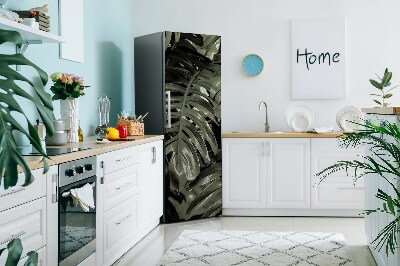 Magnetic fridge cover Banana leaves