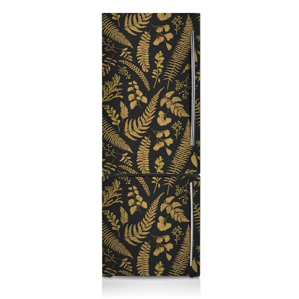 Magnetic fridge cover Golden ferns