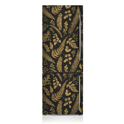 Magnetic fridge cover Golden ferns