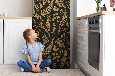 Magnetic fridge cover Golden ferns