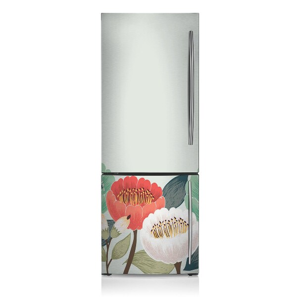 Decoration fridge cover Spring flowers