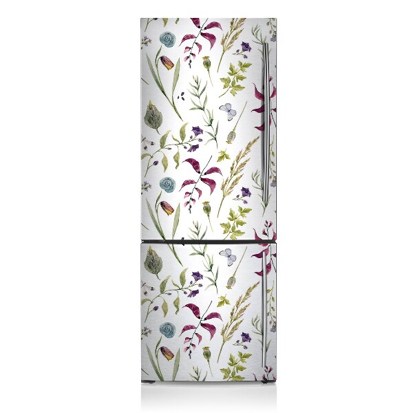 Decoration fridge cover Botanical flower