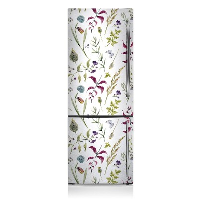 Decoration fridge cover Botanical flower