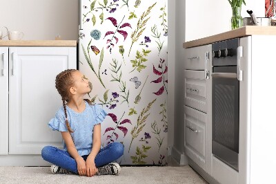 Decoration fridge cover Botanical flower