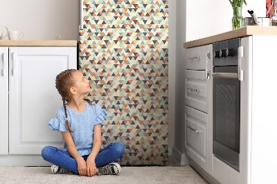 Decoration fridge cover Small triangles