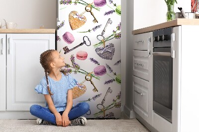 Decoration fridge cover Female vintage style