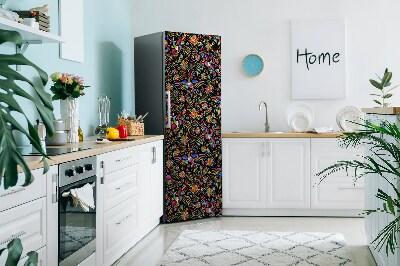Decoration fridge cover Mexican style