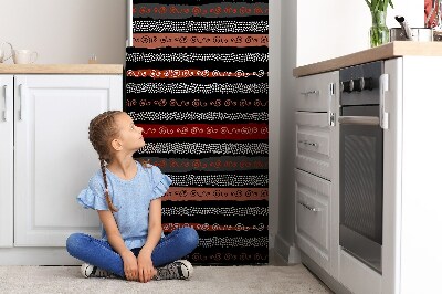 Decoration fridge cover Tribal pattern