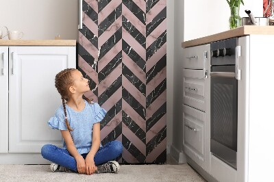 Decoration fridge cover Marble loft