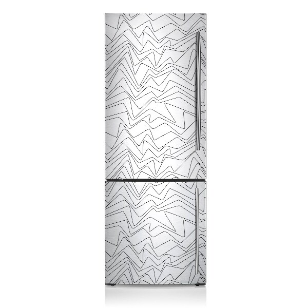 Decoration fridge cover Irregular lines