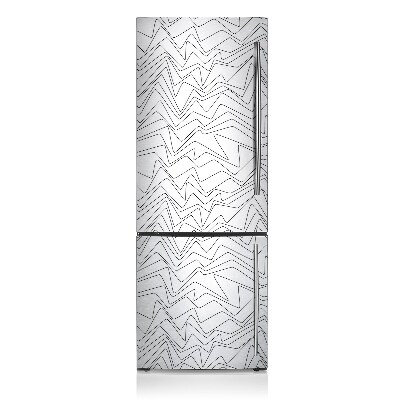 Decoration fridge cover Irregular lines