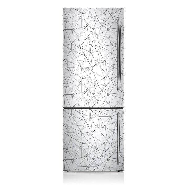 Decoration fridge cover Geometric lines