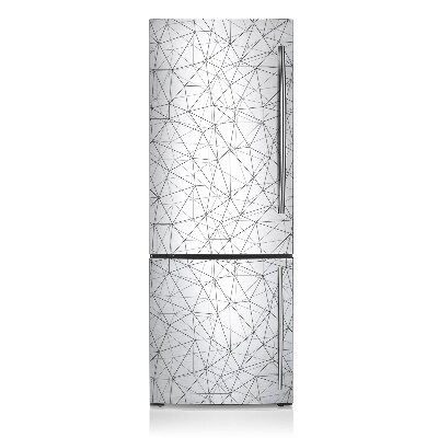 Decoration fridge cover Geometric lines