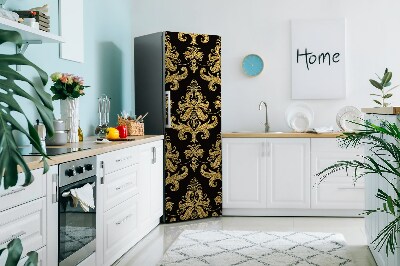 Decoration fridge cover Golden ornament