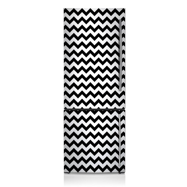 Decoration fridge cover Zigzag