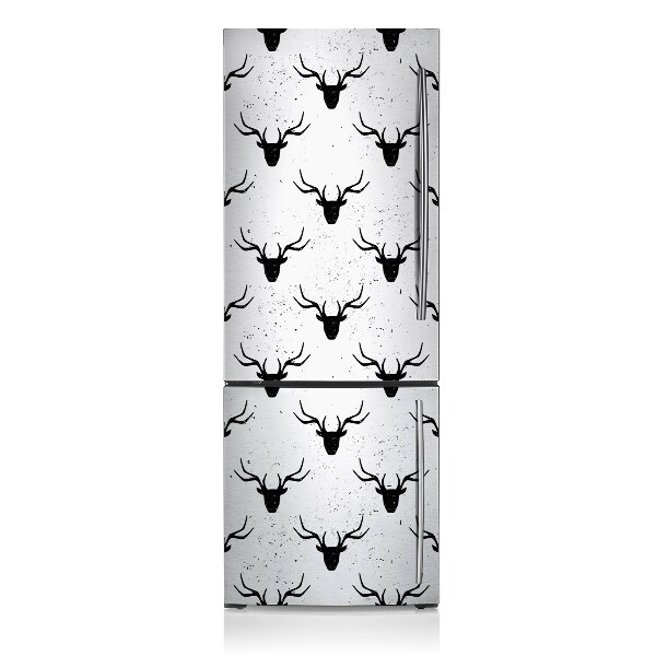 Decoration fridge cover Minimalist deer pattern