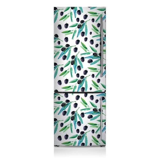 Decoration fridge cover Olives