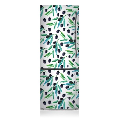 Decoration fridge cover Olives