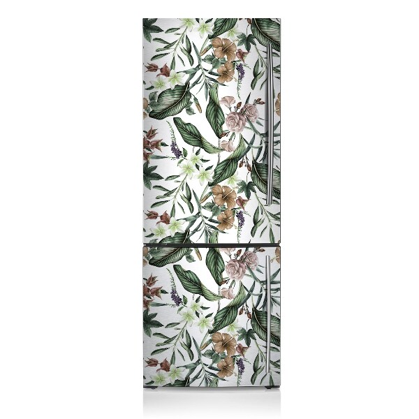 Decoration fridge cover Spring flowers