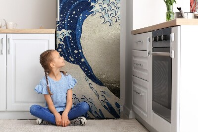 Decoration fridge cover Japanese art
