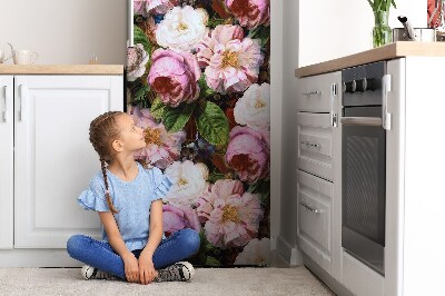 Decoration fridge cover Garden roses