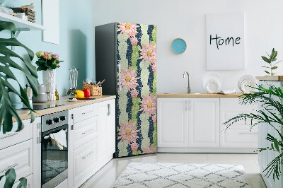 Decoration fridge cover Cactus flowers