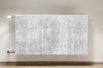 Decorative radiator cover Gray concrete