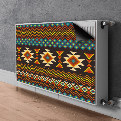 Magnetic radiator mat Ethnic patterns