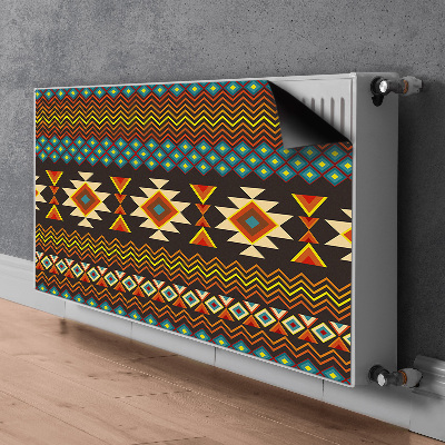 Magnetic radiator mat Ethnic patterns