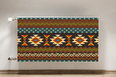 Magnetic radiator mat Ethnic patterns