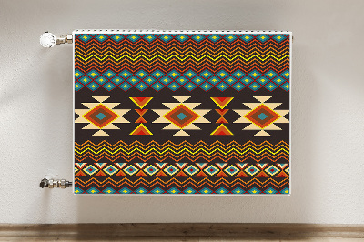 Magnetic radiator mat Ethnic patterns