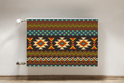 Magnetic radiator mat Ethnic patterns