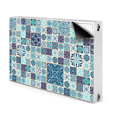 Decorative radiator mat Beautiful patchwork