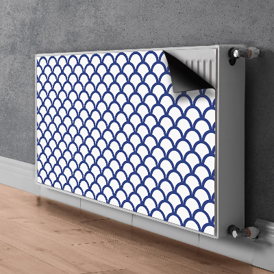 Magnetic radiator mat Fish pattern