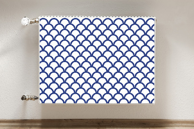 Magnetic radiator mat Fish pattern