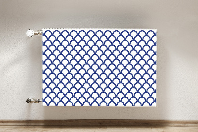 Magnetic radiator mat Fish pattern