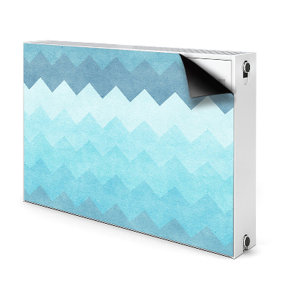 Magnetic radiator mat Zigzag pattern