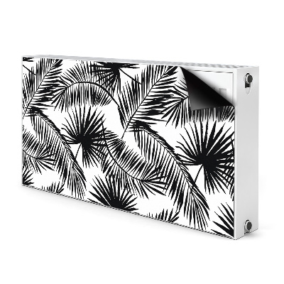 Magnetic radiator mat Exotic leaves