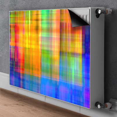 Decorative radiator cover Colorful grille