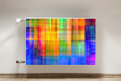 Decorative radiator cover Colorful grille