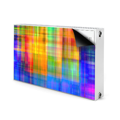 Decorative radiator cover Colorful grille