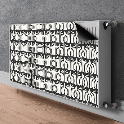 Magnetic radiator mat Retro pattern