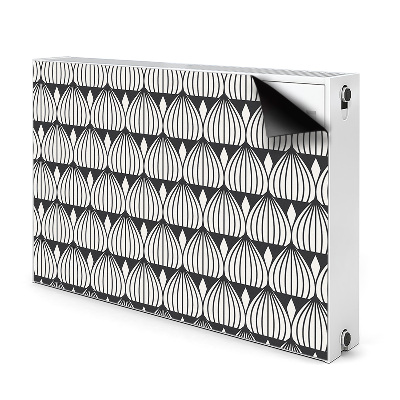 Magnetic radiator mat Retro pattern